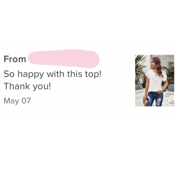 White Casual Zipper Detail Shirt - Picture 8 of 9